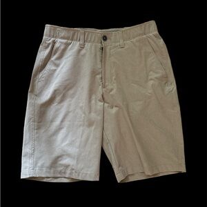 Mens under armour tan coloured shorts